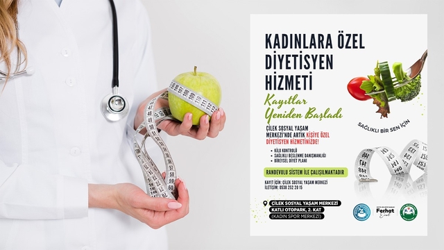 Kestel Belediyesi'nden kadınlara özel sağlıklı yaşam desteği
Kestel Belediyesi'nden kadınlara kişiye özel diyetisyen hizmeti