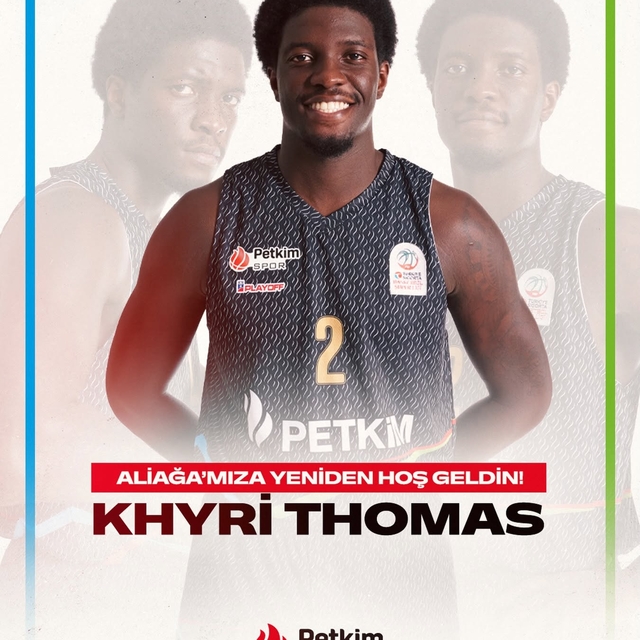 Petkimspor'da Thomas 2 yıl sonra döndü