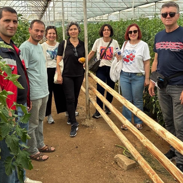 Simav'daki seracılara domates hastalıkları ve zararlıları eğitimi