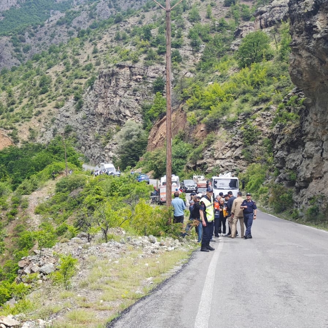 Çoruh Nehri'ne uçan kamyonette kaybolan baba-oğul aranıyor (2)