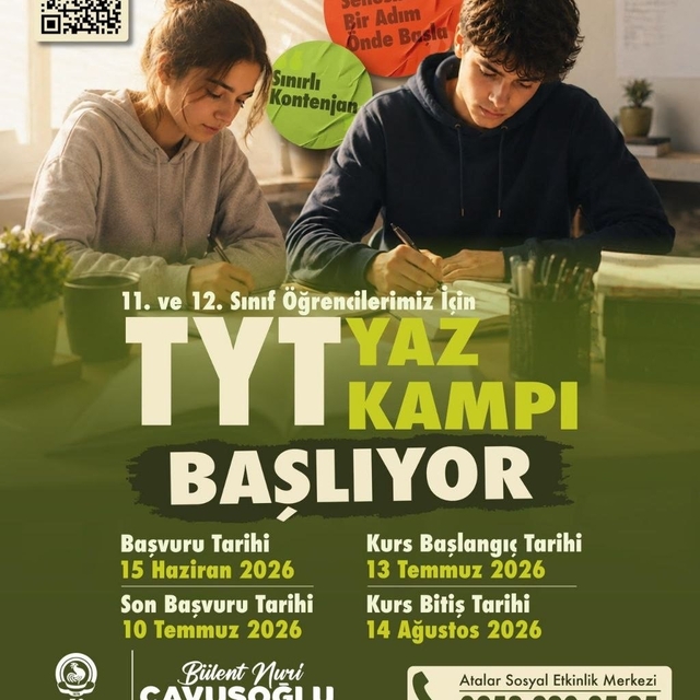 Denizli Büyükşehir üniversiteye hazırlanan gençlerin yanında