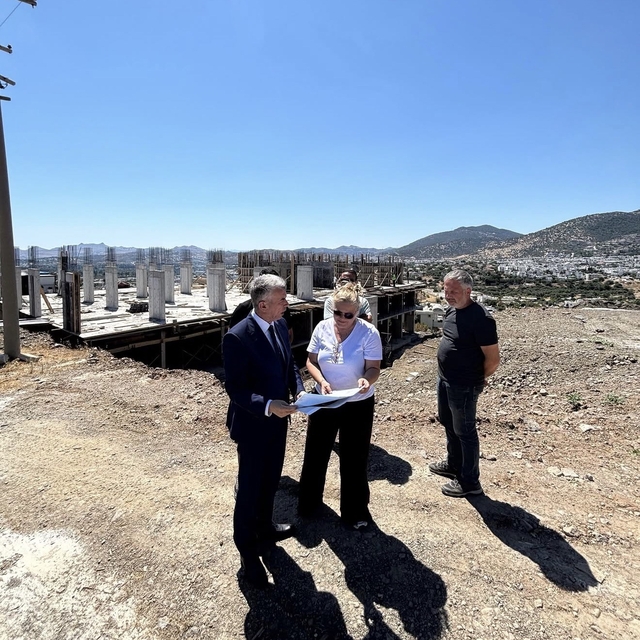 Bodrum'da huzurevi projesi için çalışmalar sürüyor
2027'de hizmete açılması...