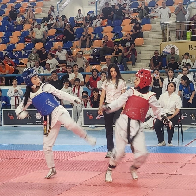 Muğla'da taekwondo il seçmeleri heyecanı yaşandı