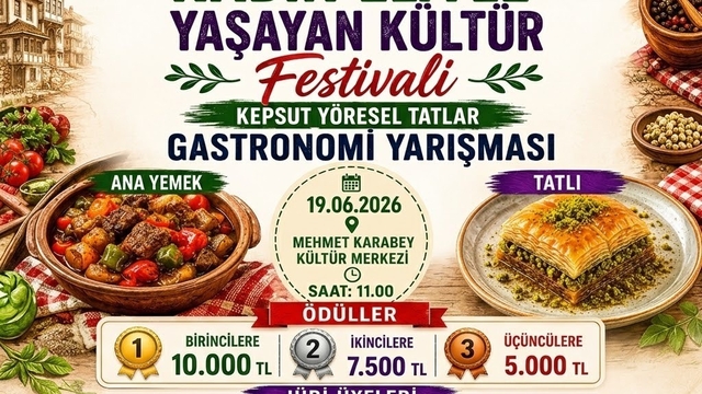 Önce tatlar, sonra yöresel kıyafetler yarışacak
Vefalı Yurt Kepsut Eylem Grubu, ilçede 'Kadın Eli ile Yaşayan Kültür' temalı yarışma düzenliyor