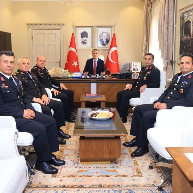 Muğla Valisi Akbıyık,  Jandarma'yı ağırladı
