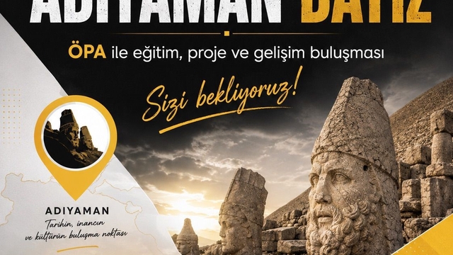 Yapay zeka destekli proje eğitimi Adıyaman'da yapılacak
