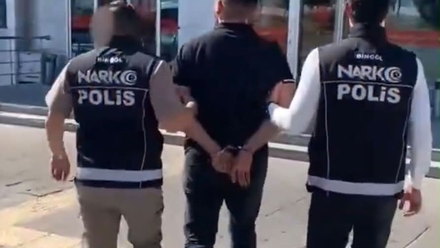 Bingöl'de uyuşturucu taciri tutuklandı