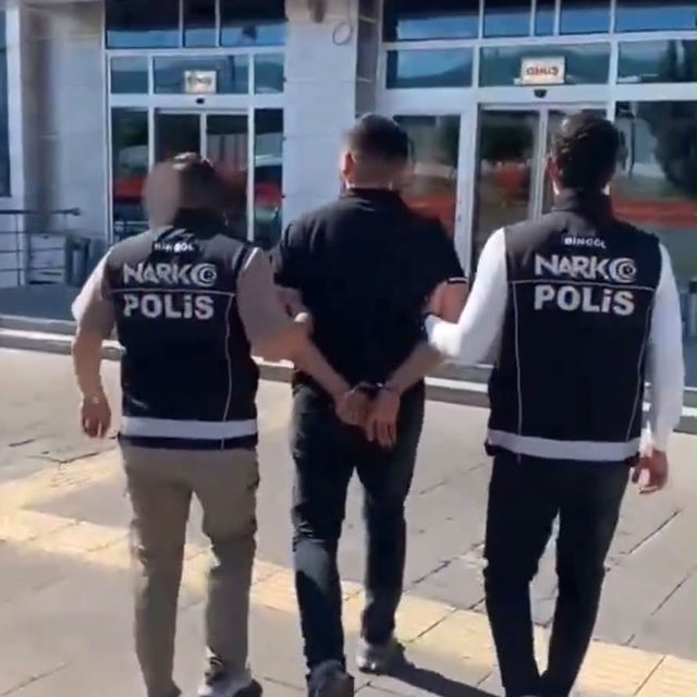 Bingöl'de uyuşturucu taciri tutuklandı