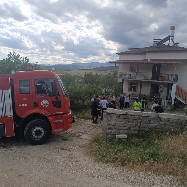Kastamonu'da çıkan yangında bir kişi yaralandı