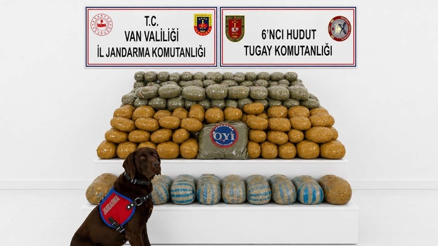 Van'da 291 kilogram toz esrar ele geçirildi