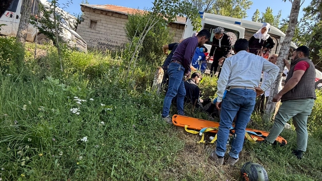 Hakkari'de motosiklet kazası: 1 yaralı
