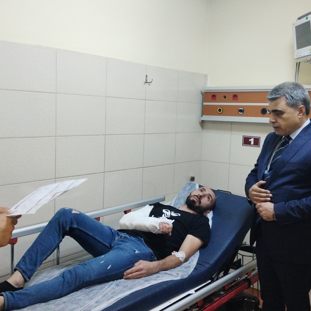Kırşehir'de işçi servis midibüsü, minibüse çarptı: 42 yaralı (2)