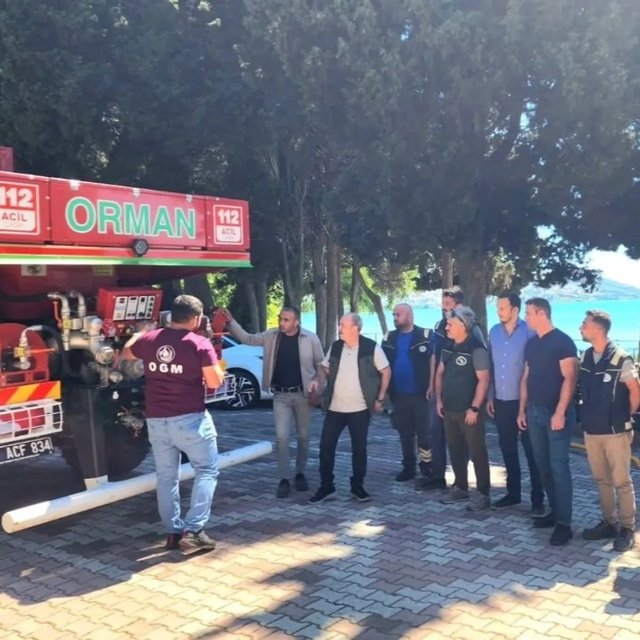Sinop'ta orman yangınlarıyla mücadele için kurumlar el ele verdi