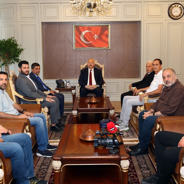 AGAD yönetiminden Vali Abdullah Küçük'e hayırlı olsun ziyareti