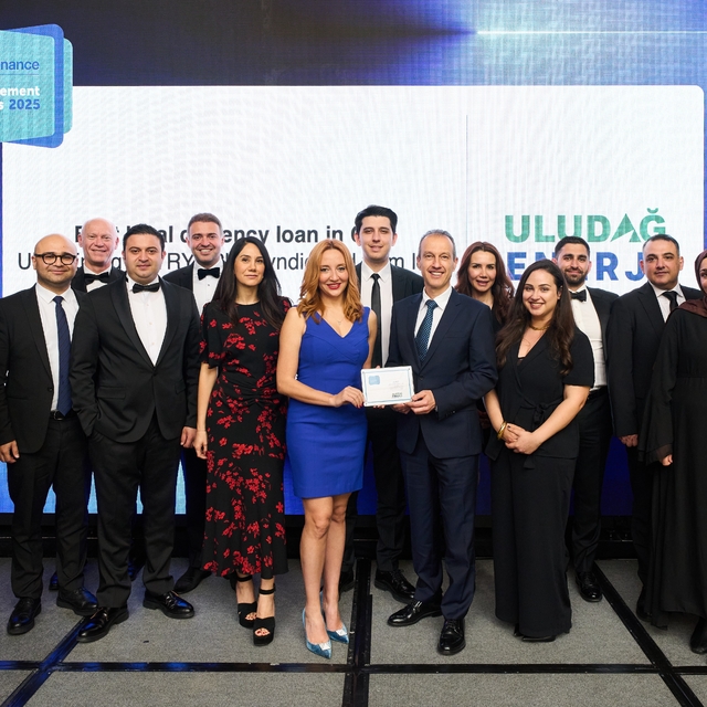 Uludağ Enerji Grubu'na Uluslararası Finansman Ödülü