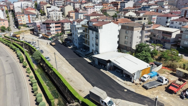 Gebze'de 3 mahalleye toplam 850 metre yeni imar yolu yapıldı