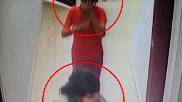 Evlerin kapılarını yoklayıp açmaya çalışan şüpheliler kamerada