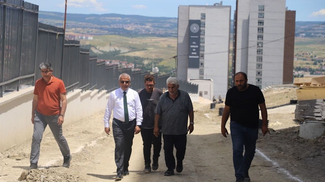 Karabük'te 419 kişilik öğrenci yurdunda çalışmalarda sona yaklaşıldı