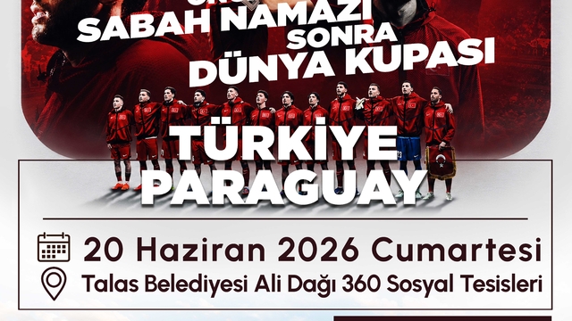 Talas'ta milli heyecan bu kez Ali Dağı'nda yaşanacak