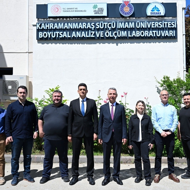DOĞAKA tarafından desteklenen boyutsal analiz ve ölçüm laboratuvarı faaliye...