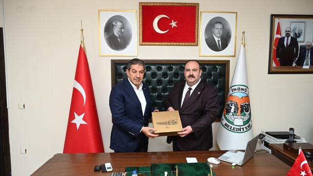 Göksu'dan İnönü Belediyesine ziyaret