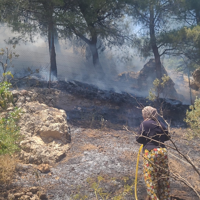 Kahramanmaraş'ta çıkan orman yangını kontrol altına alındı