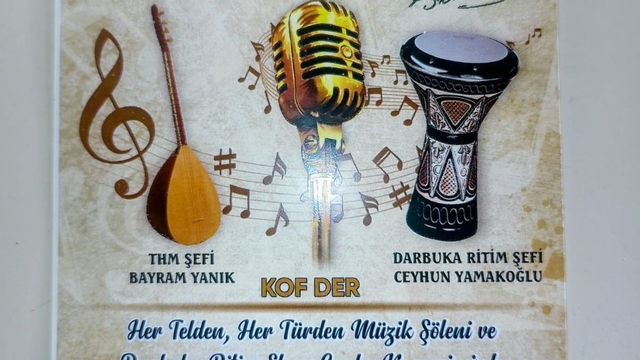 KOF-DER'den müzik şölenine davet