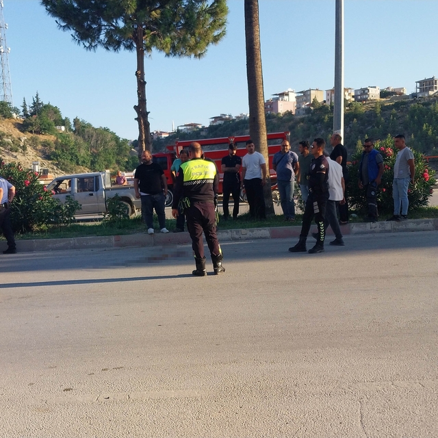Direğe çarpan motosikletin sürücüsü hayatını kaybetti