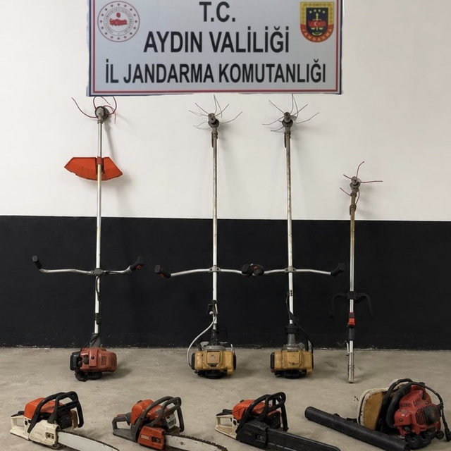Söke'de tarım aleti hırsızı yakalandı