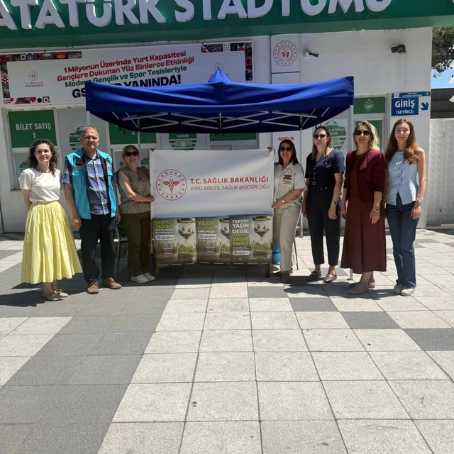 Kırklareli'nde "Hareket Yaşını Öğren, Sağlıklı Yaşa" etkinliği düzenlendi