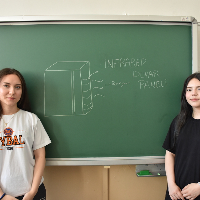 Edirne'de lise öğrencileri enerji verimliliğini artırmak için akıllı ısınma...