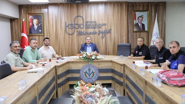 Kütahya'da Afet Risk Yönetimi Koordinasyon Birimi ile İzleme ve Değerlendirme Kurulu oluşturuldu