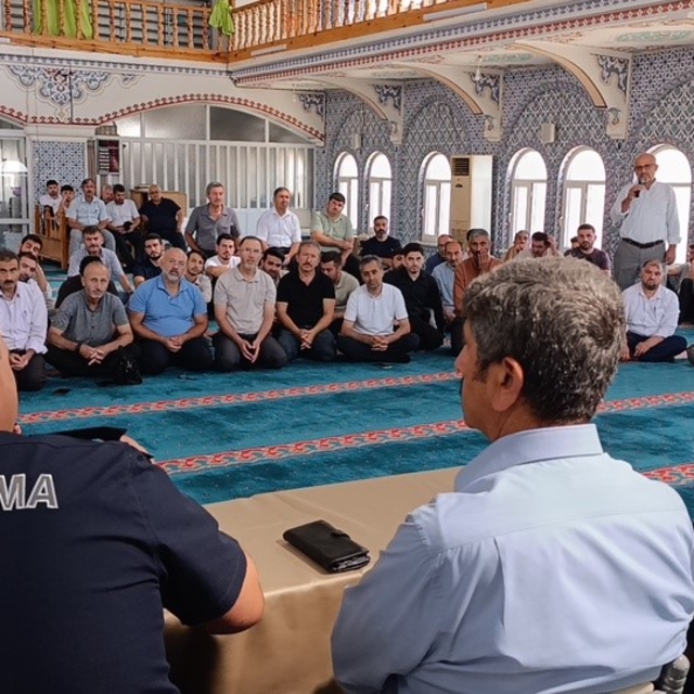 Anamur'da din görevlilerine toplum destekli güvenlik anlatıldı