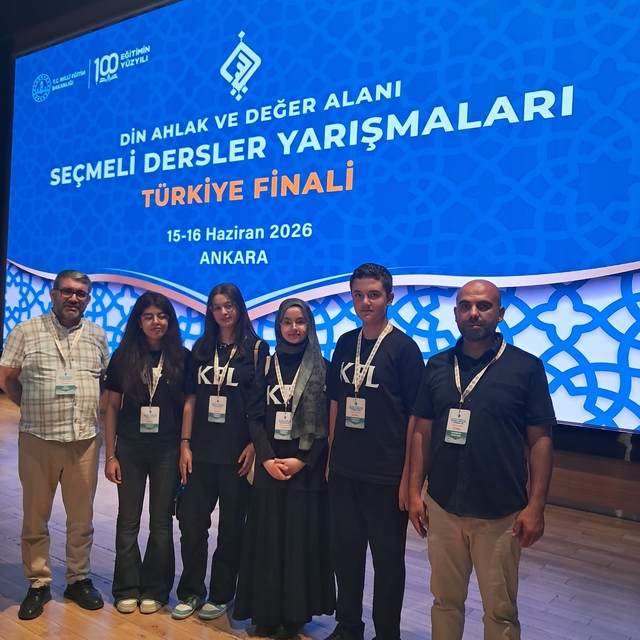 Kozan Fen Lisesi öğrencileri seçmeli dersler yarışmasında birinci oldu