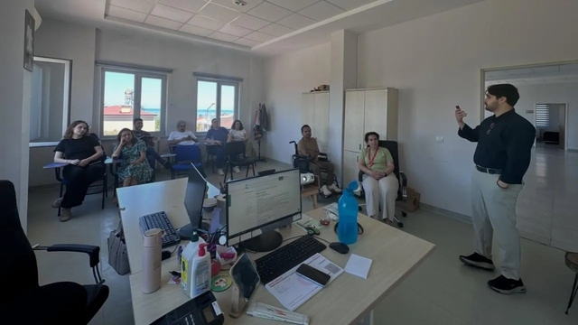 Gerze'de sağlık personeline hizmet içi eğitim