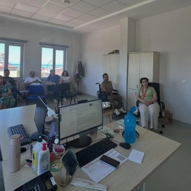 Gerze'de sağlık personeline hizmet içi eğitim