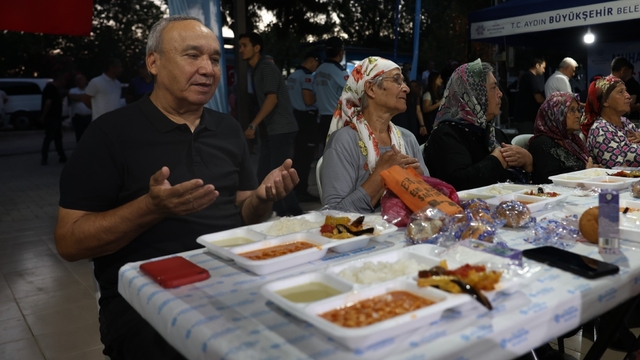 Muharrem ayı iftar sofraları Aydın'da kurulmaya başladı