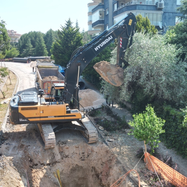 Büyükşehir'den güçlü altyapı için güçlü hamle