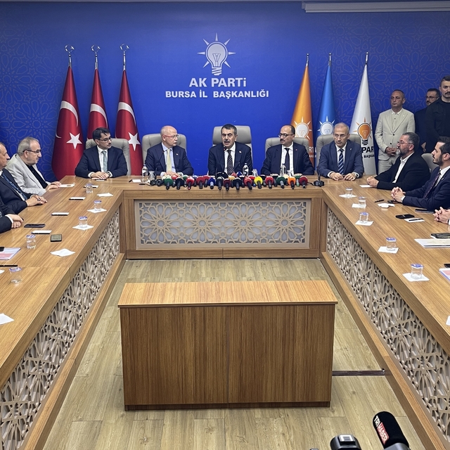 Bakan Tekin: "2002 yılından bugüne, Bursa'da öğretmen ve derslik sayısı 2,5...