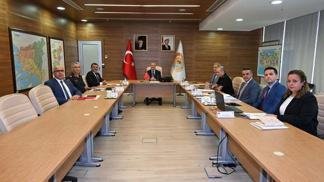 Denizli'de Okul Çevresi ve Güvenliği İl Yürütme Kurulu Toplantısı gerçekleştirildi