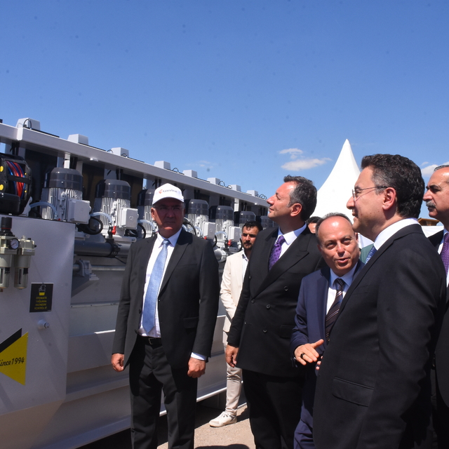 DEVA Partisi Genel Başkanı Babacan, Afyonkarahisar'daki 2. Blok Mermer Fuar...