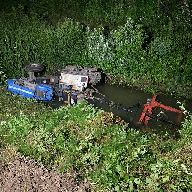 Samsun'da devrilen traktördeki 1 kişi öldü