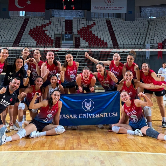 Yaşar'ın Sultanları Türkiye şampiyonu
Yaşar Üniversitesi'nden voleybolda Tü...