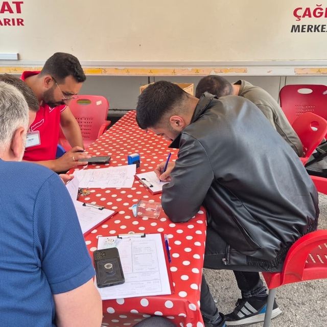 Sarıkamış'ta Kızılay'dan kan bağışı kampanyası