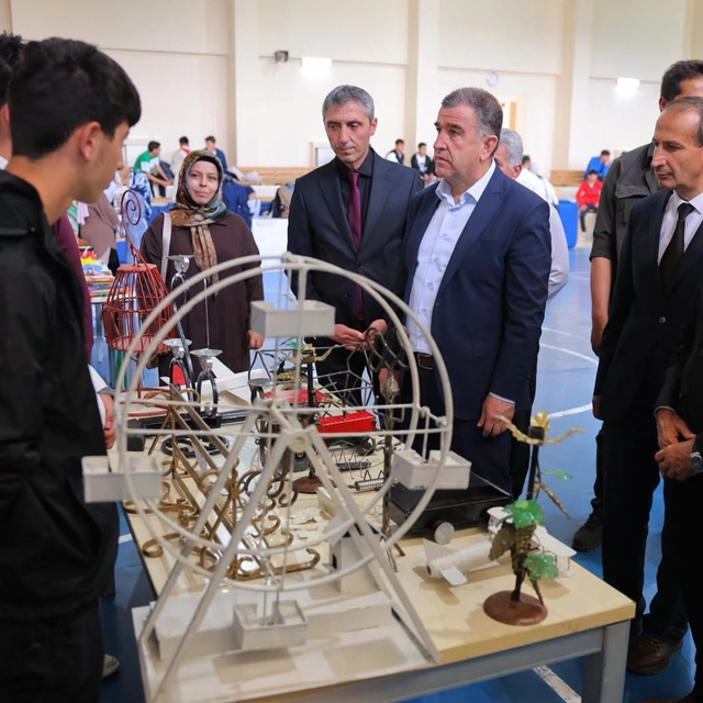 Bayburt'ta Mesleki ve Teknik Eğitim Fuarı düzenlendi