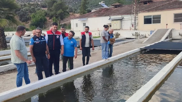 Bozdoğan'da su ürünleri üretimi 3 bin 696 tona ulaştı
