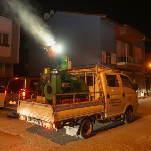 Uşak Belediyesinden vektörle mücadele seferberliği