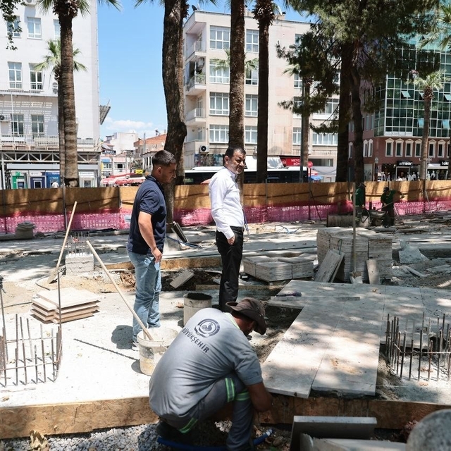 Başkan Çavuşoğlu'ndan Candoğan Parkı'na yerinde inceleme