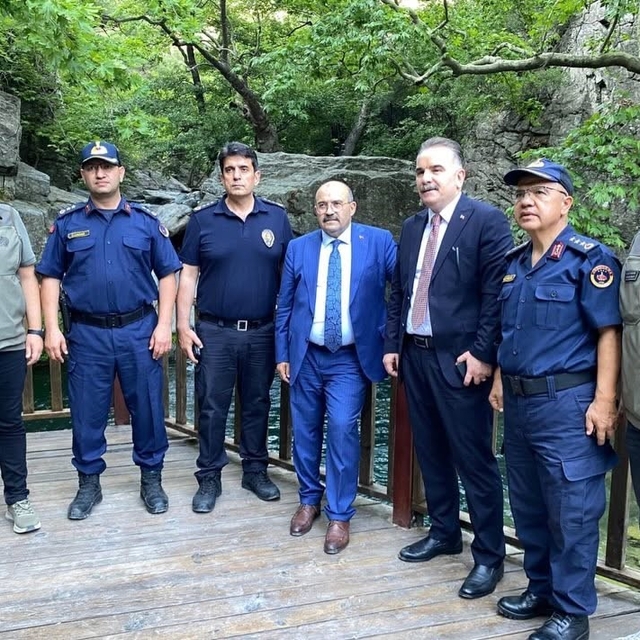 Balıkesir Valisi İsmail Ustaoğlu Kazdağı Milli Parkı Hasanboğuldu alanında...