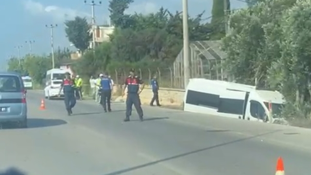 Şoförünü darbedip gasbettiği minibüsle kaza yapan şüpheli öldü